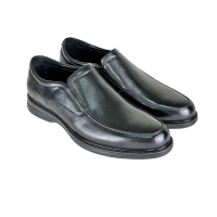 【Waltz】寬楦 空氣鞋 舒適皮鞋 真皮紳士鞋 休閒鞋(4W614050-02 華爾滋皮鞋)