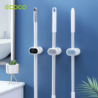 [พร้อมส่ง] ECOCO ที่แขวนไม้ถูพื้น ติดผนัง รุ่นไม่ต้องเจาะ ที่หนีบไม้กวาด ติดผนัง ที่เก็บไม้กวาด