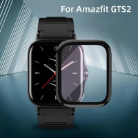 Soft Fibre Glass Protective Film Cover For Amazfit Watch GTS 2 For Xiaomi Full Screen Protector Case for Amazfit GTS Smart Watch