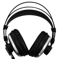 ISK Headphone HP-980 professional monitor DJ Earphones for mixer DJ studio recording wired headset