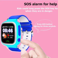 1.22 Touch Screen Smart baby watch GPS tracker GPS+LBS+WiFi Smartwatch Anti Lost GPS watch with SOS for kids