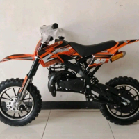 Motor Bensin Mini Trail Anak PCMOTO MGX D7-05 DOBLE STATER 50CC