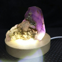 天然紫水晶原石紫色礦石擴香石家裝標本骨干權杖教學消磁凈化