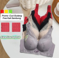 Bra Wanita kawat Free Kait Sambung | Bra  penutup lemak busa tipis cup C bra fashion kait 4 | Push U