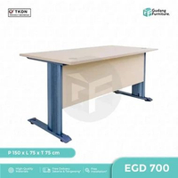 Meja Kerja Kantor Staff Aditech EGD 700 (150X75X75 cm)