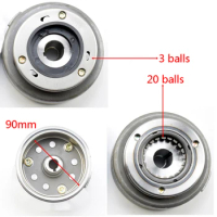 12 8 Coil Pole Magneto Fly Wheel Without Gear For ZONGSHEN CG250 CG200 Engine Lifan 250cc ATV QUAD BUGGY Go karts Dirt Pit Bike