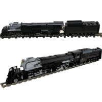 Moc Union Pacific Big Boy 4014 Steam Locomotive Building Blocks DIY Model Bricks Sets 4884 Train Toys Birthday Gift Kids Adult