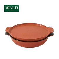 義大利Wald陶鍋-26cm多功能料理鍋(磚紅色)