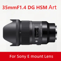 Sigma 35mm f/1.4 DG HSM Art Lens for Sony E mount Lens for Sony A7 A7II A7M3 A7M4 A7IV A7C A7R A7R3 A7S Camera 35mm F1.4 Lens