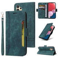 2024 Card Pocket PU Leather Wallet Case for Samsung Galaxy S22 S21 S20 Flip Cover for Galaxy A13 A33 A53 A73 A12 A22 A32 A52 M32