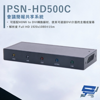 昌運監視器 HANWELL PSN-HD500C HDMI 會議簡報共享系統 解析度1920x1080【APP下單4%點數回饋】