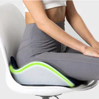 Thigh Support Cushion Buttock Support Cushion Ergonomic Memory Foam Seat Cushion for Office Chair Gaming Desk Car Seat for Home