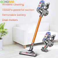 ECHOME Wireless Handheld Vacuum Cleaner 10kPa 150W Powerful Electric Vacuum Sweeper Cordless Home Car Remove Mite Dust Cleaner