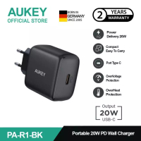 Aukey AUKEY Charger Port USB C 20W PA-R1-BK