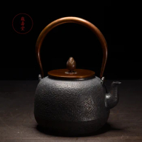 High Performance-price Retro Japanese Cast Iron Tea Pot Iron Kettle Kung Fu Tea Set 1300ml Free Shipping