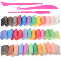 1 Set of DIY Clay Kit Clay Sculpting Tool Colorful Clay Tool Crafts Making Tool Kid Childrens Air Dry Clay For Kidss