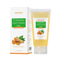 Turmeric Cleanser Turmeric Face Wash Soothing Clear Calming Facial Cleanser Acnes-Prone Oil Cleansing Gentle Face Wash 50g