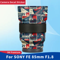 For SONY FE 85mm F1.8 Anti-Scratch Camera Sticker Protective Film Body Protector Skin 1.8/85 FE85 FE85mm FE85/1.8 f1.8 85mm 1.8