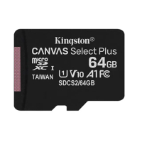 【Kingston 金士頓】64GB 100MB/s microSDXC UHS-I U1 A1 V10 記憶卡(SDCS2/64GB 平輸)