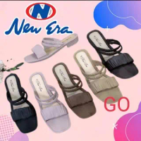 sogo NEW ERA LB 10047 Sandal Wanita Kerut Tali Belakang Sandal Slop Wanita Karet Sandal Wanita Casua