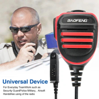 Baofeng UV-9R plus UV-9R PRO Waterproof Shoulder Speaker Microphone For Baofeng UV-XR/ UV-9R PLUS/Pro /ERA BF-9700 Walkie Talkie