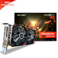 JIESHUO NEW GPU Placa De Video Card AMD Radeon RX 580 8gb Sapphire Nitro RX580 4gb Graphic Card for PC