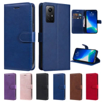 For Xiaomi Redmi Note 12S Case Leather Magnetic Flip Wallet Card Holder Phone Cover For Redmi Note 12S 4G Note12S Fundas Bag