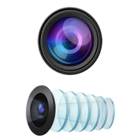 360 Car AHD Rear view Reverse Camera 1080P Reversing Camera Universal Glass Lens HD Parking Cam for car multimedia player