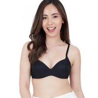 บราไร้โครง เสริมฟองน้ำ 20 mm รุ่น WB9V02 สีดำ