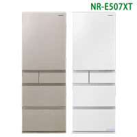 Panasonic國際牌【NR-E507XT-W1】日本製502公升五門鋼板電冰箱-輕暖白 (含標準安裝)一級節能