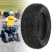 Front Tubeless Tire Vacuum Front Tire Set,For 49Cc Mini Pocket Bike Motorcycle Electric Scooter