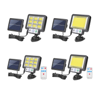 LED Solar Split Outdoor Wall Lights Waterproof Motion Sensor Garden Park Lamp