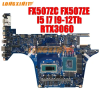 FX507ZR Laptop Motherboard For ASUS FX507Z FX507ZC FX517ZC FX507ZE FA507ZE.i5-12500H i7-12700H i7-12900H i9-12900H RTX3060 6G