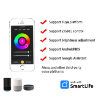 Homekit WIFi RGB LED Strip Controller 5V-12V Siri Voice Control Home Automation Smart Home
