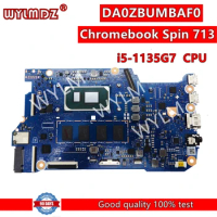 DA0ZBUMBAF0 Laptop Motherboard For Acer Chromebook Spin 713 Notebook Mainboard with I5-1135G7 CPU