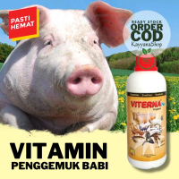 Vitamin Babi /  Viterna Plus / Vitamin ternak babi dan ikan Original / BPOM / Produk terbaik untuk t