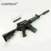 1:1 M4A1 Assault Rifle 3D Paper Model Gun Handmade Cosplay Prop Toy