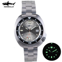 Heimdallr Titanium Men's Turtle Dive Watch Sapphire Ceramic Bezel 200M Water Resistance Japan NH35A Automatic Mechanical Watches