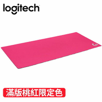 【現折$50 最高回饋3000點】 Logitech 羅技 G840大尺寸遊戲鼠墊-桃紅
