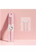 Hello Kitty Hello Kitty - Sanrio | 3D公仔頭 2P合金筷子