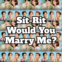 Sít-rịt 4 card bo góc Would You Marry Me? -  Choi Woo Sik x Jung So Min x Seo Beom Jun x Shin Seul K