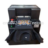 Automatic DTG Garment T-shirt Printer A4 size Direct to T-shirts Printing Machine 6 Colors