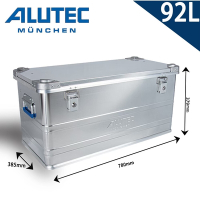 台灣總代理 德國ALUTEC-工業風 鋁箱 戶外工具收納 露營收納 居家收納 (92L)