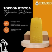 Baterai BT52Q Total Station Topcon GTS BATTERY Series 210 255 235