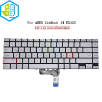 Latin Spanish Backlit Keyboard For ASUS ZenBook 14 UX425 UM425 UX425EA UX425IA Spain Notebook Replacement Keyboards SG-B0920-2EA