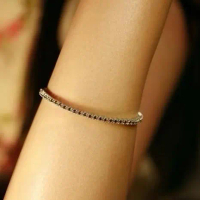 Cocktail bracelet-silver 925 garnet
