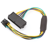 For DELL Optiplex 3020 7020 8-Pin Power Cord Cable ATX 24P To 8P Cable