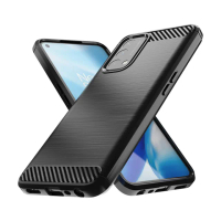 【YANG YI 揚邑】OPPO A74 5G 碳纖維拉絲紋軟殼散熱防震抗摔手機殼