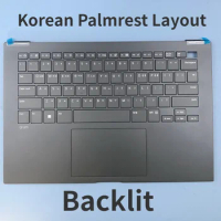 Korean Backlit Palmrest Keyboard For LG Gram 14 14Z90P-K.A54J1 -K.AA53A1 K.AA74A1 -K.AAW3U1 AAW5U1 -K.AAB8U1 -K.AAS7U1 -K.AAS8U1