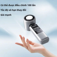 Quạt cầm tay Turbo K801 2025 Cooling Shell chính hãng - Gió cực mạnh, làm mát tức thì, có thể gập 18